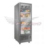 Среднетемпературный холодильный шкаф со стеклянными дверями CХШнс-0,5-700