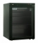 Холодильные шкафы со стеклянными дверьми DM102-Bravo черный с замком 1
