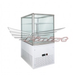 Вертикальная кондитерская холодильная витрина TERRO BOX (алюминий, двойное стекло)