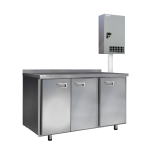 Среднетемпературные холодильные столы с настенным агрегатным блоком СХСан-700-3