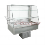 Встраиваемые горизонтальные кондитерские витрины Glassier Trapeze